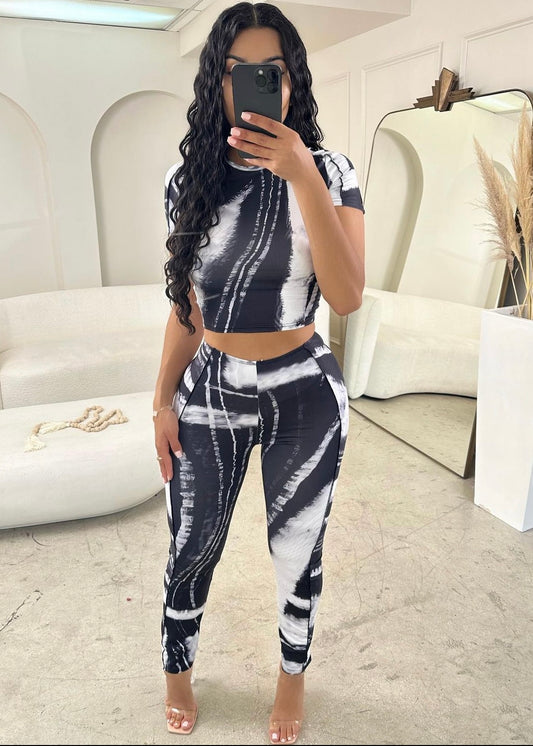 Street wear pants set